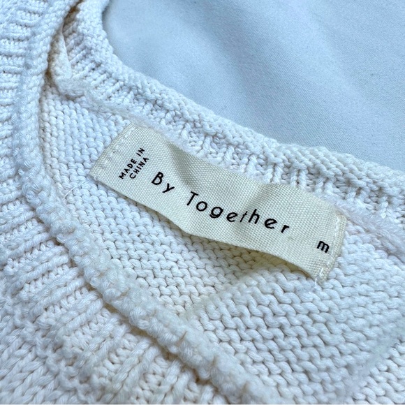 By Together Knit Tank, Cropped 🐚 Coastal Beatnik - Picture 2 of 3